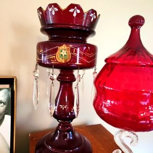 VERY RARE!!!! Antique Glass Decor